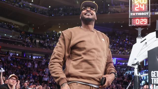 Carmelo Anthony Explains How Frustration Led to His Bizarre Rebounding Habit