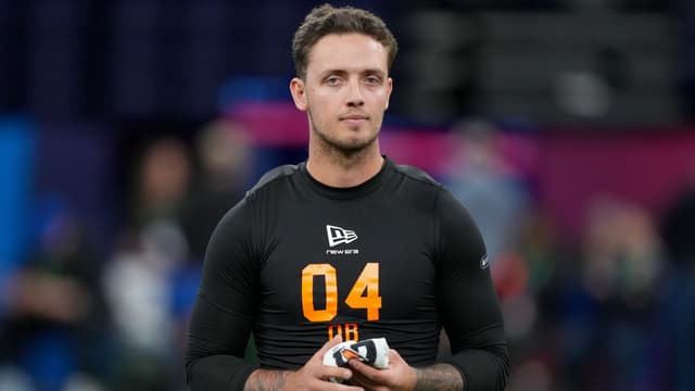 Mike LaFleur Says “It Won’t Be the Worst Thing for Him” if Carson Beck Sits in Year 1
