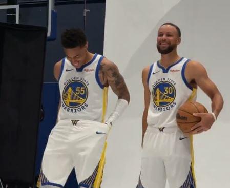 Warriors Rookie Too Shy to Ask Steph Curry for a Photograph