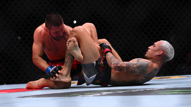 Charles Oliveira Submits Mateusz Gamrot to Record 17th UFC Career Submission Win