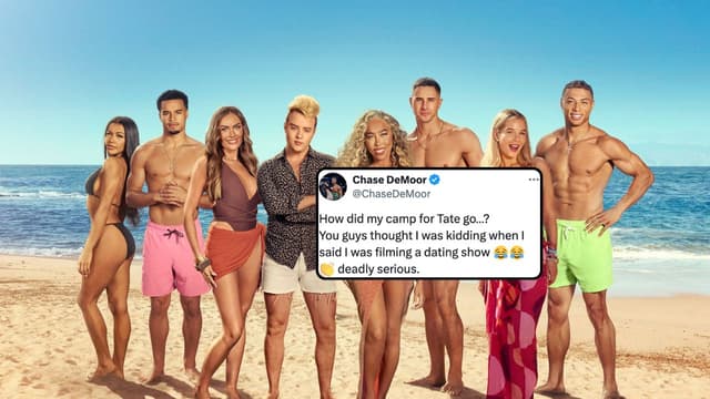 Chase DeMoor Proves Dating Show Before Andrew Tate Camp Was Real