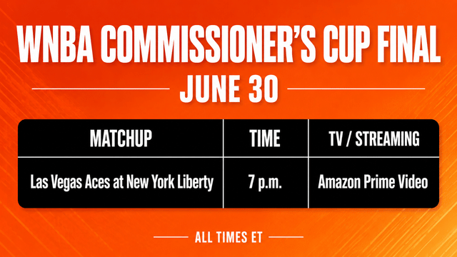 WNBA Commissioner's Cup Final: When, Where, and How To Watch Liberty vs Aces?