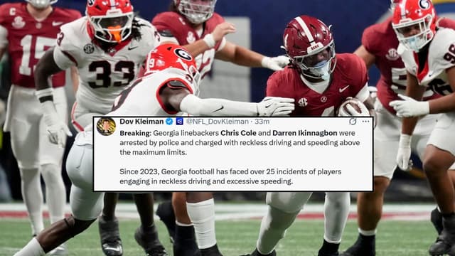 Reckless Driving: Georgia LBs Chris Cole, Darren Ikinnagbon Released on $26 & $39 Bonds  