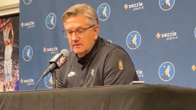 Chris Finch Addresses Decision to Bench Rudy Gobert in Timberwolves’ Win vs Spurs