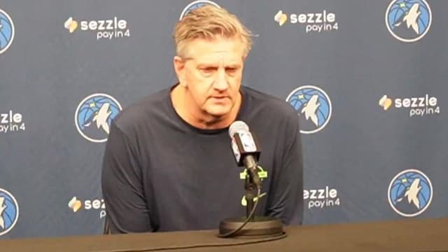 Chris Finch on How Timberwolves Are Taking Care of Ball-Handling Without Anthony Edwards