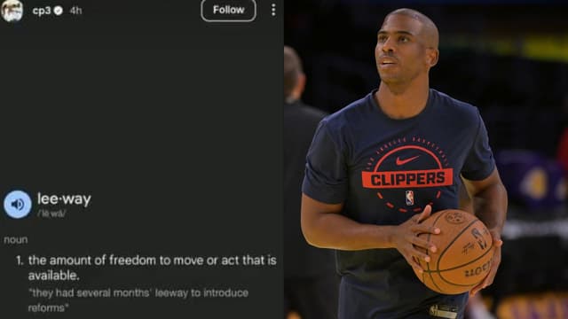 Chris Haynes Explains Chris Paul’s “Leeway” IG Story After Clippers Exit