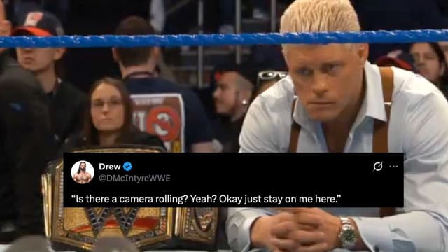 Drew McIntyre Trolls Cody Rhodes After John Cena Farewell