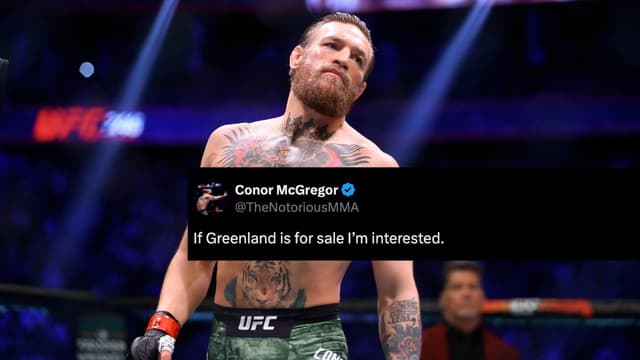 Conor McGregor Suggests Outlandish Plan to Purchase Greenland 
