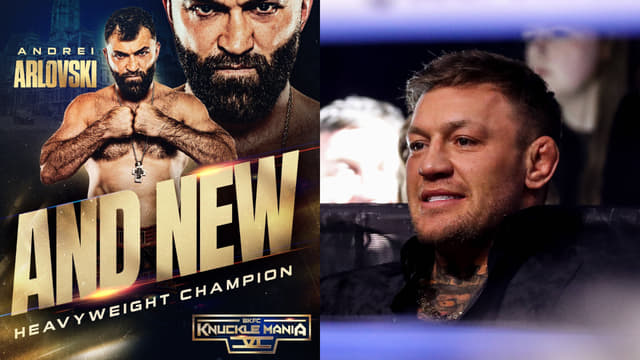 Conor McGregor Applauds Andrei Arlovski for Capturing BKFC Heavyweight Title