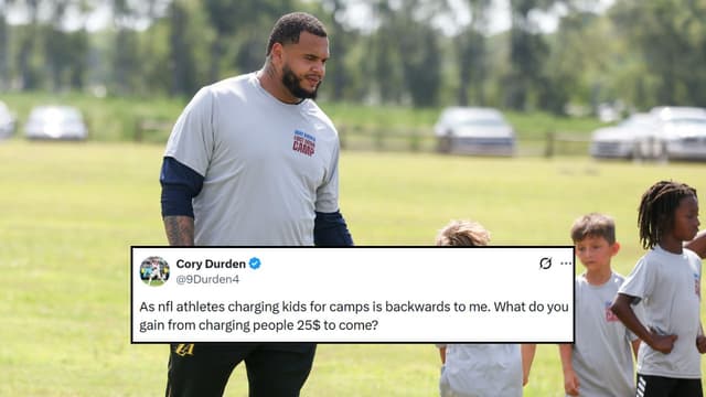 Patriots DE Cory Durden Sounds Off on Charging Kids for Football Camps 