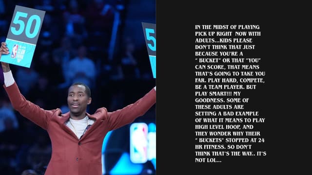 Jamal Crawford Warns Young Hoopers That Being a ‘Bucket’ Is Not Enough