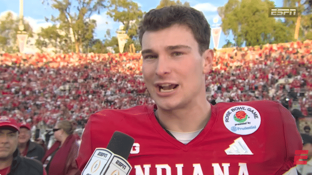 Watch: Fernando Mendoza Dedicates the Historic Rose Bowl Victory to the Almighty