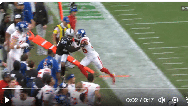 $17K Fines Hit Giants After Raiders Scuffle