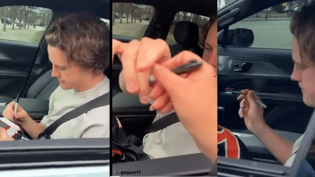 Joe Burrow Pulls Over to Sign Jerseys for Waiting Bengals Fans