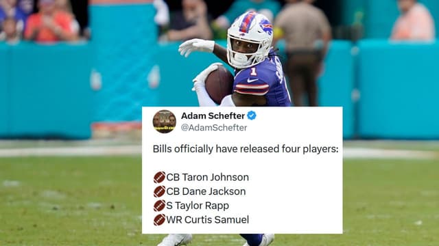 Buffalo Bills Release Four Players, Including Curtis Samuel, in Free Agency