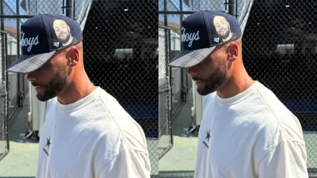 Dak Prescott Receives Hat Featuring Late Brother's Picture From Cowboys Fan
