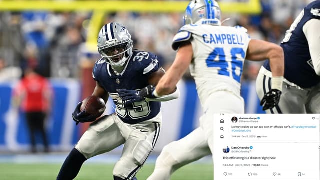 “This Officiating Is a Disaster Right Now”: Analysts Unhappy With Cowboys–Lions Refs