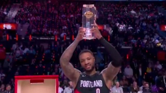 Damian Lillard Wins 3-Point Contest for the Third Time