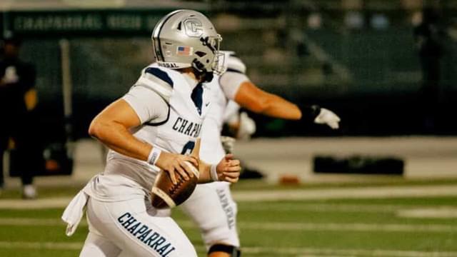 QB Dane Weber Fuels Chaparral’s Playoff Run with 8 TDs