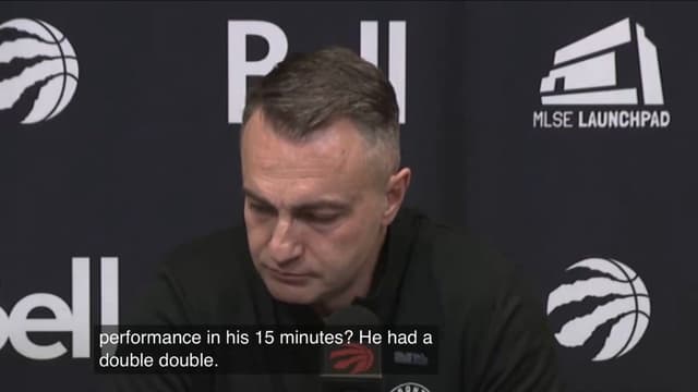 Darko Rajakovic Shrugs Off Trayce Jackson-Davis' Strong Raptors Debut