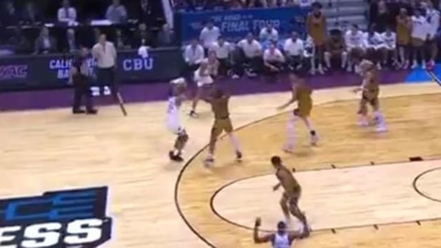 Darryn Peterson Hits Clutch Buzzer Beater 3-Pointer to End First Half vs. Cal Baptist