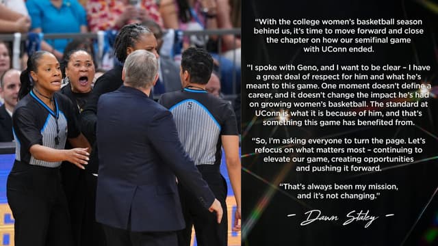 Dawn Staley Calls for Women’s Basketball to Move Past UConn Dust-Up