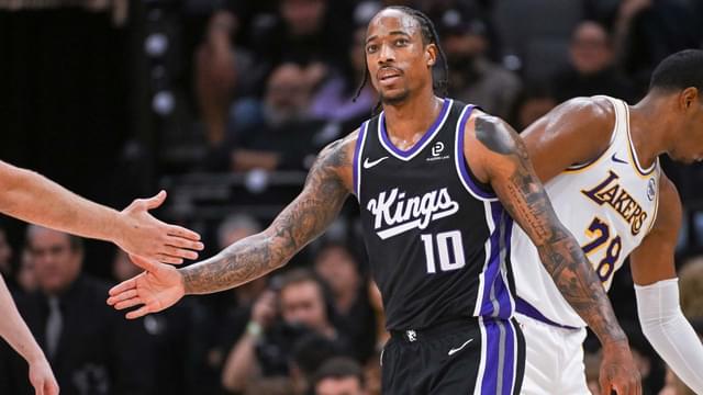 DeMar DeRozan Upset With Free Throw Calls Against Lakers