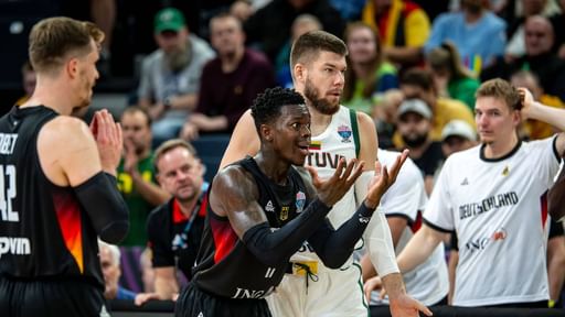 Dennis Schroder Hits Milestone in Germany Win, Calls Out Racist Abuse