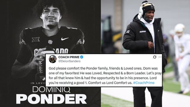 Deion Sanders Writes Emotional Message Following Dominiq Ponder’s Tragic Passing