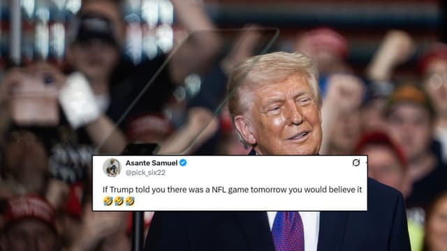 Asante Samuel Takes Sly Dig at Donald Trump Using NFL Example