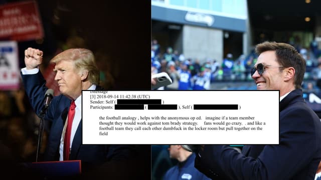 Jeffrey Epstein Files: ‘Football Analogy’ Email About Donald Trump Mentions Tom Brady 