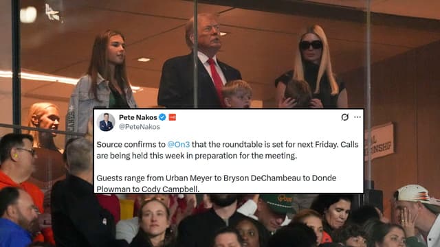 Donald Trump to Host Roundtable on College Football Issues Next Week