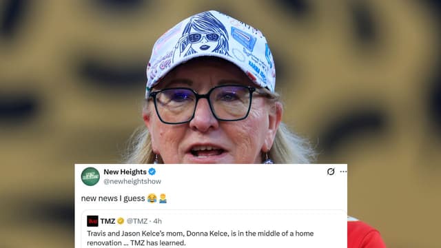 'New Heights' Social Media Account Trolls TMZ Over Donna Kelce Home Renovation Report