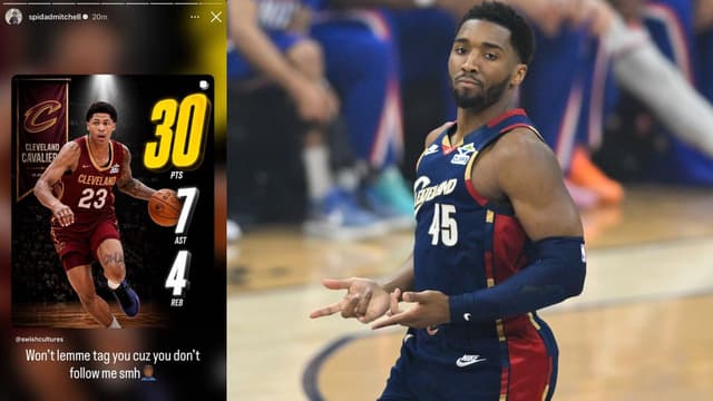 Donovan Mitchell Playfully Calls Out Meleek Thomas After 30-Point Game