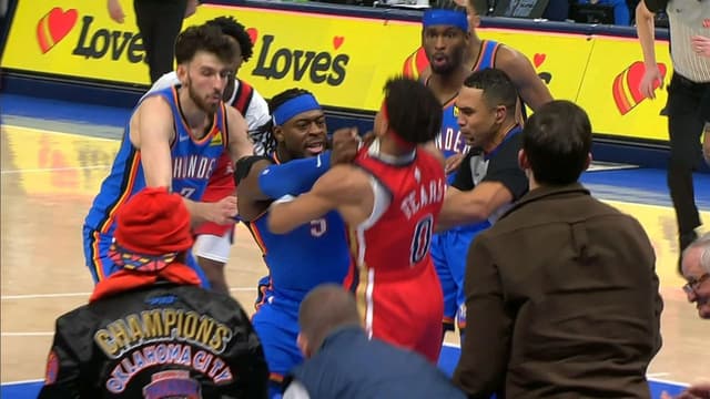 NBA Fines Luguentz Dort, Jeremiah Fears $25K Each After Postgame Altercation