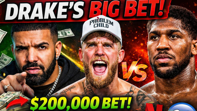 Drake Puts $200,000 on Jake Paul for Massive Upset at Netflix Event