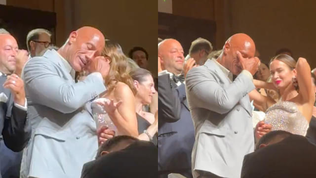 Dwayne Johnson Breaks Down in Tears at Venice Premiere of The Smashing Machine