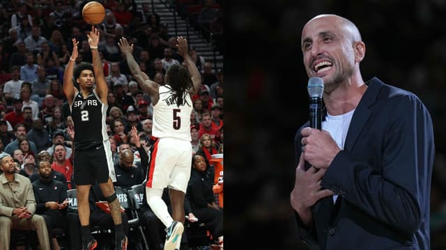 Dylan Harper Details Lessons He Learned From Manu Ginobili Before the Season Started