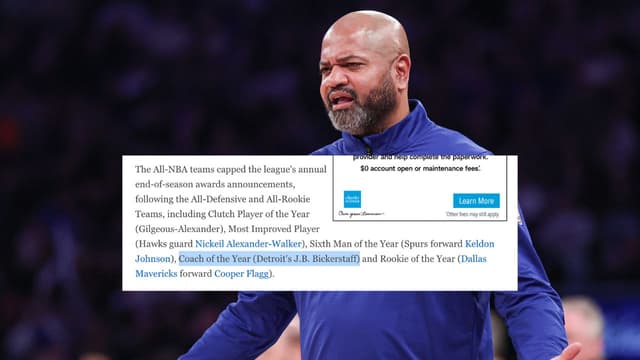 ESPN Appears To Have Leaked Coach Of The Year Winner 