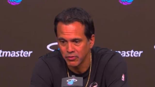 Erik Spoelstra Says LeBron James Is “Giving Father Time Hell”, Lauds His Drive to Compete