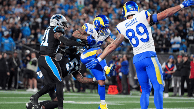 Kyren Williams Scores as Rams Go Up 7-0 vs Bears