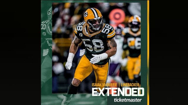 Packers Sign Isaiah McDuffie to Contract Extension