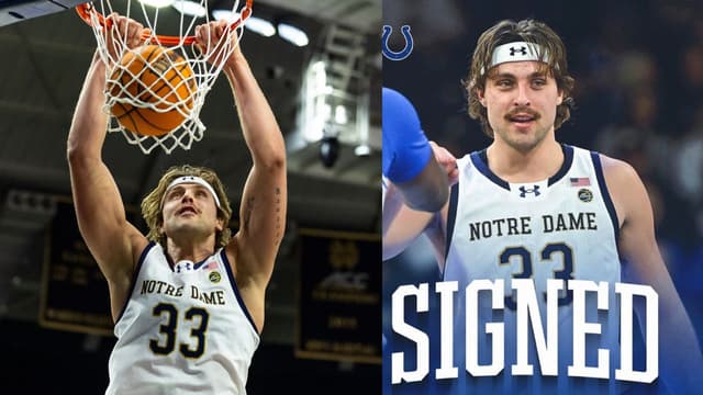 Basketball Forward Carson Towt Making NFL Switch to Tight End With Indianapolis Colts