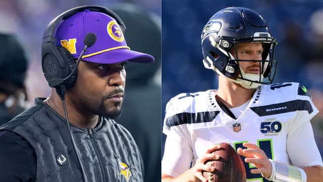 Brian Flores Praises Sam Darnold, Yet Promises to Show Him No Mercy in Seattle
