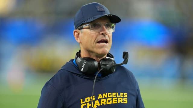 Jim Harbaugh Calls Chargers’ Win Over Eagles One of Life’s Biggest Moments