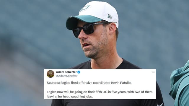 Eagles Move On From OC Kevin Patullo Following Wild Card Loss