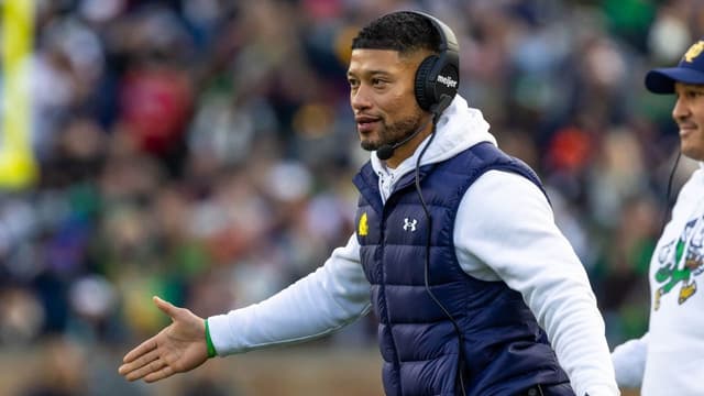 Marcus Freeman Shuts Down NFL Talk, Reaffirms Notre Dame Commitment