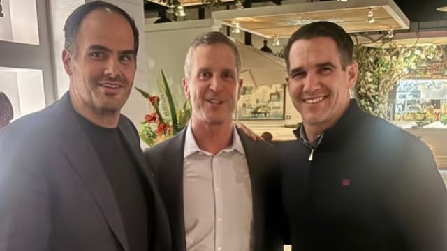 John Harbaugh and Giants GM Joe Schoen All Smiles, Share Lunch Ahead of Potential HC Deal