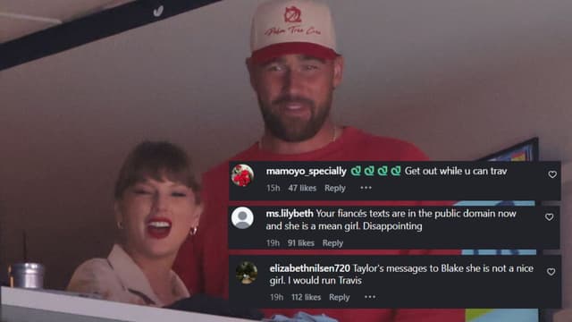 Fans Target Travis Kelce After Taylor Swift’s ‘Curse’ Dig at Justin Baldoni Surfaces