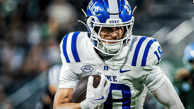 Duke Transfer Wide Receiver Cooper Barkate Commits to Miami